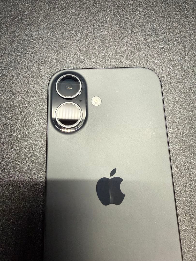 AppleiPhone 16 ブラック 256GB バッテリー95% 一括精算済