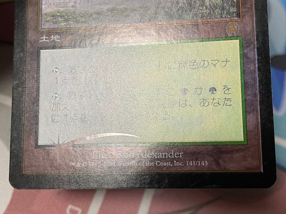 MTG ラノワールの荒原 APC 日本語 Foil