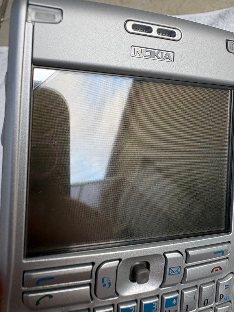 Nokia E61シルバー 携帯電話 QWERTY ソフトバンク　新品未使用