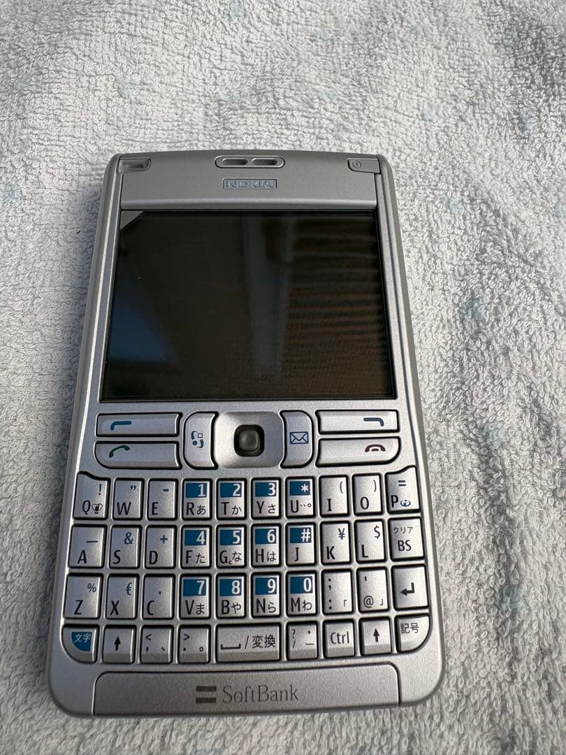Nokia E61シルバー 携帯電話 QWERTY ソフトバンク　新品未使用