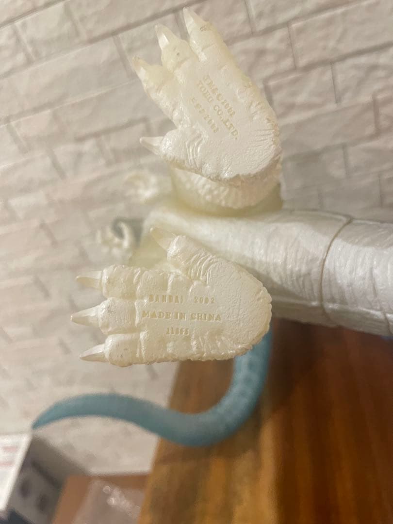 ゴジラ　ソフビ　青　白　赤　三色3体セット