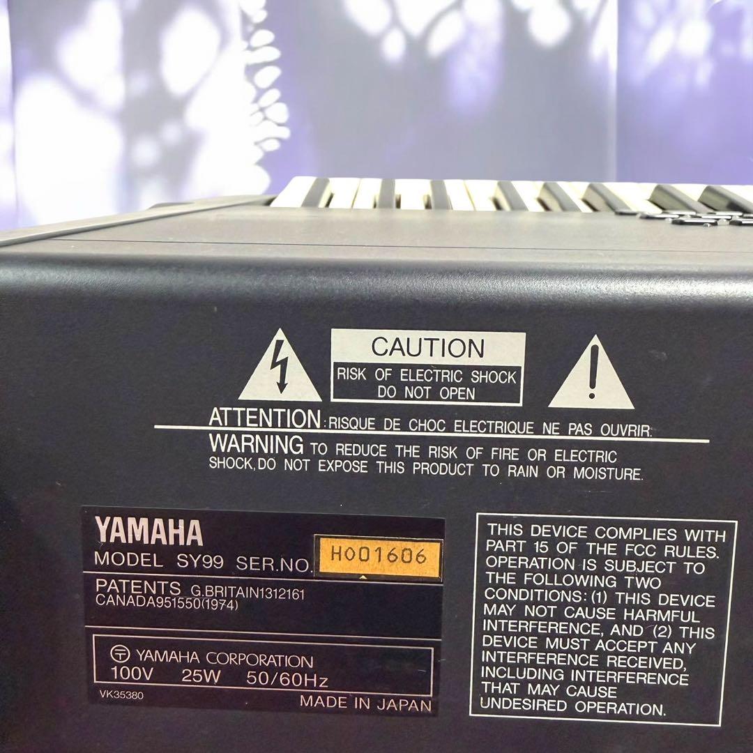 ☆送料無料 ヤマハ SY99 76鍵 シンセサイザー 最高峰モデル 定価42万