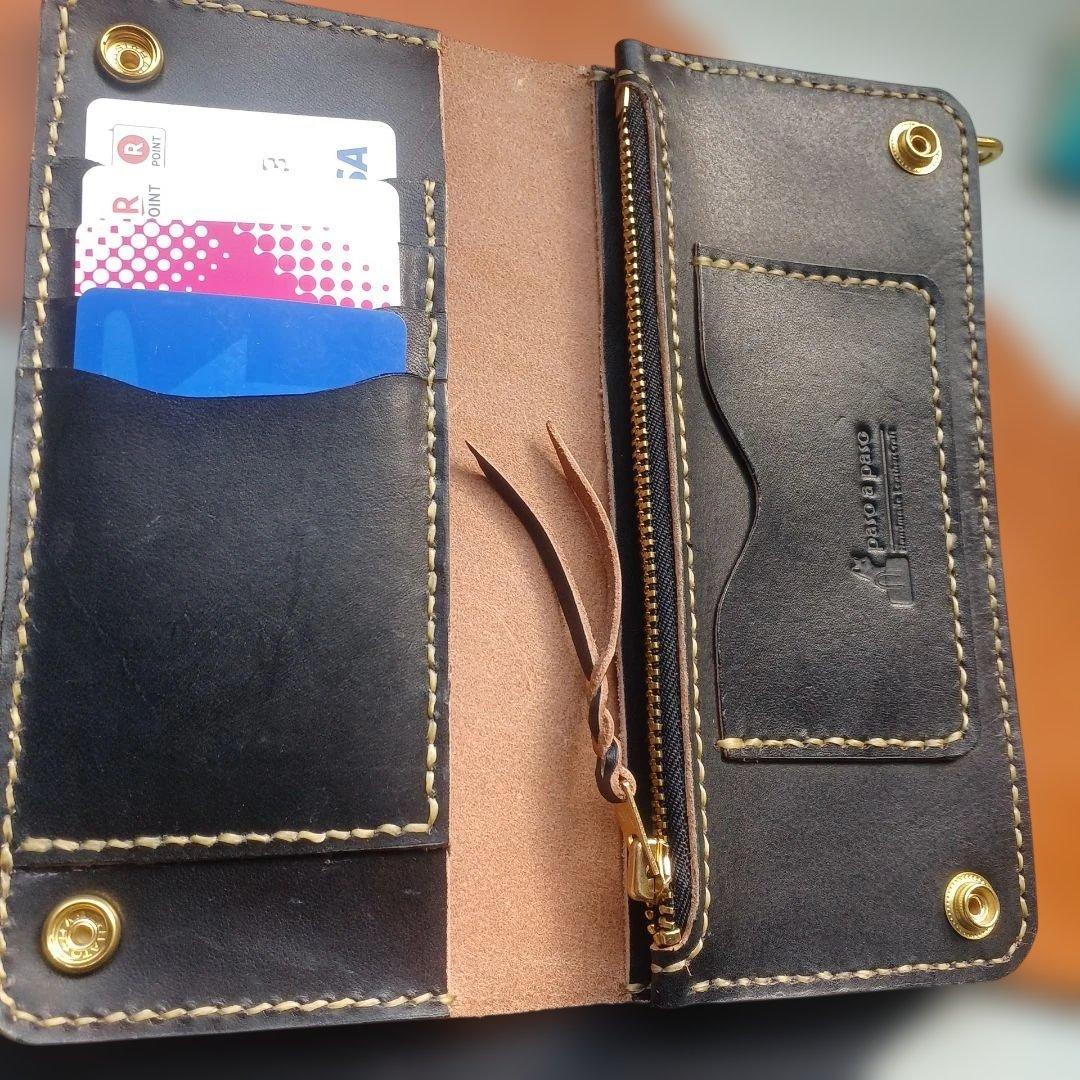 トラッカーウォレット　ロング　茶芯　42TALON復刻