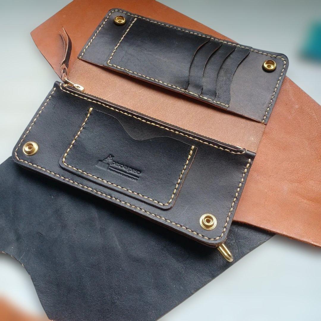 トラッカーウォレット　ロング　茶芯　42TALON復刻