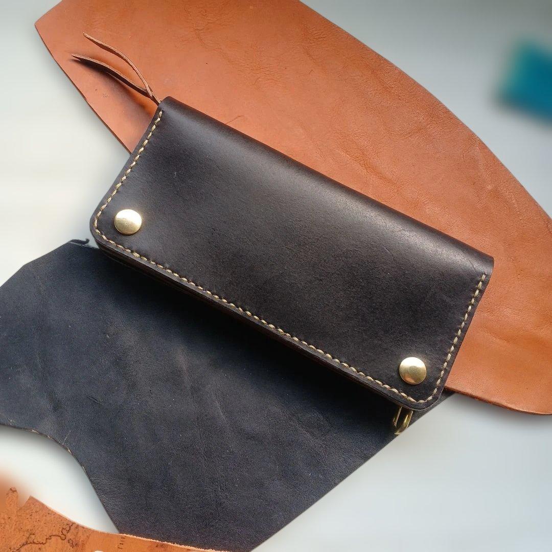 トラッカーウォレット　ロング　茶芯　42TALON復刻