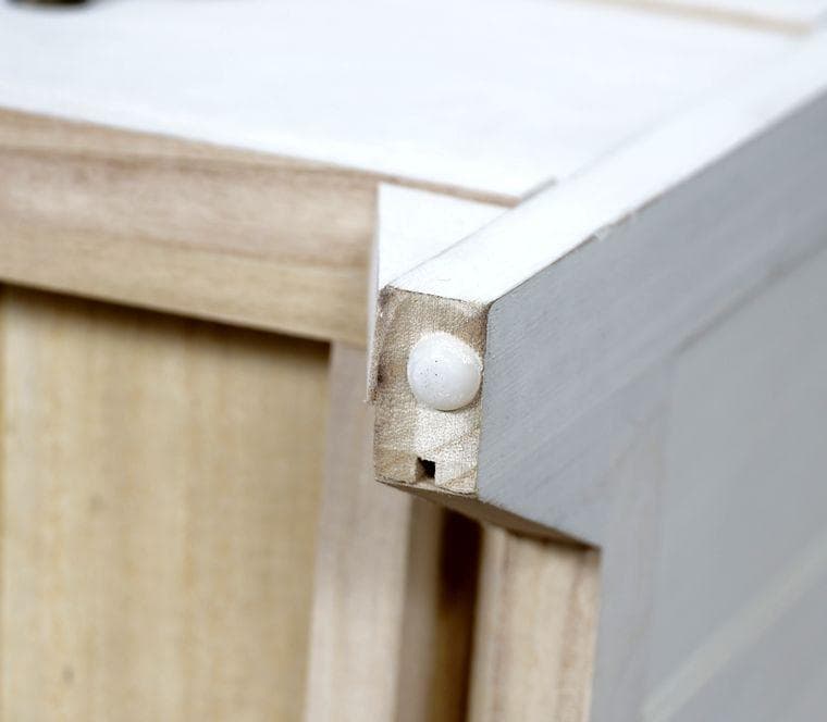 【新品】A4対応 スリムセンス 8段 ホワイト アンティーク調 多段切替完成品