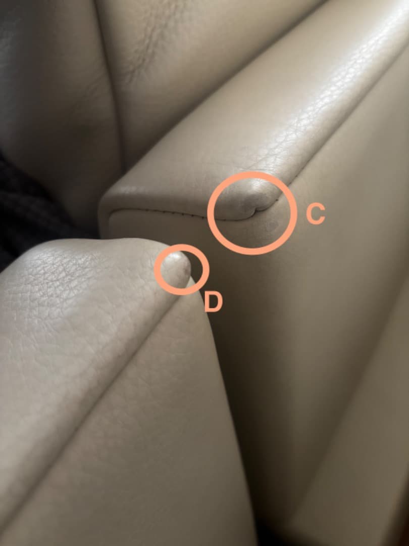 Matteo Grassi イタリア製 本革 カウチソファ/コーナーソファ