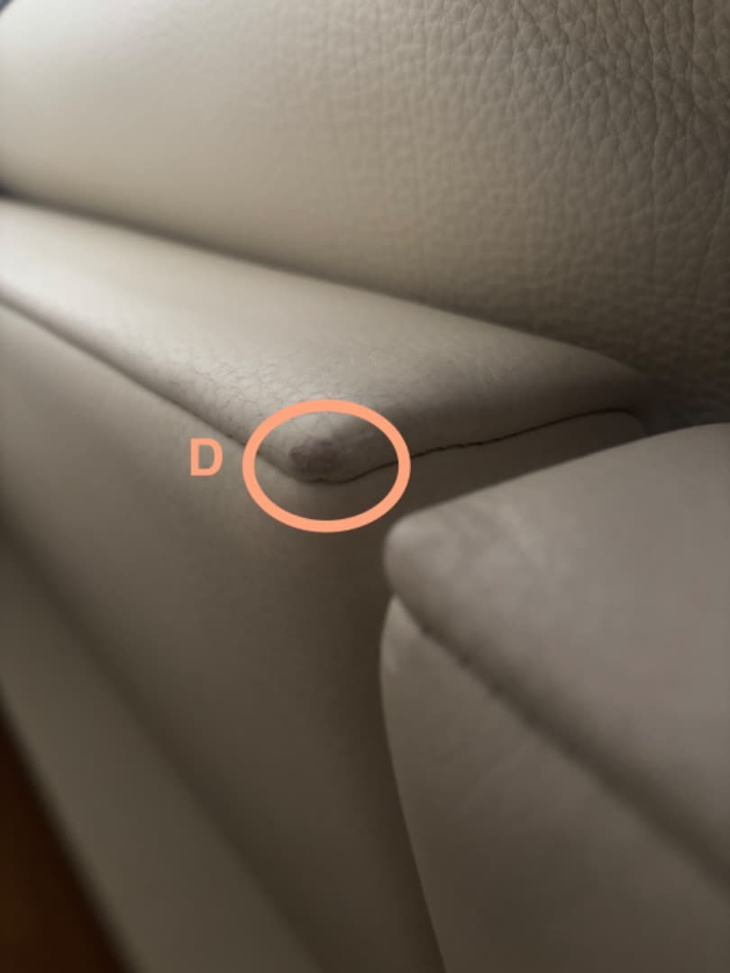 Matteo Grassi イタリア製 本革 カウチソファ/コーナーソファ