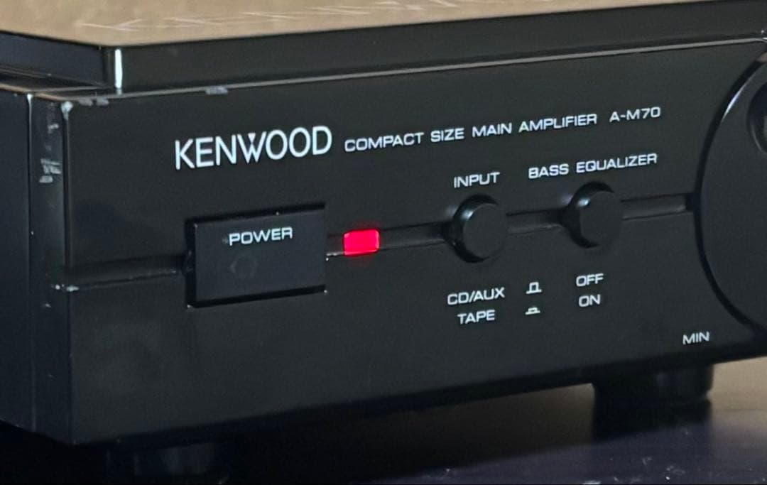 アンプ KENWOOD A-M70