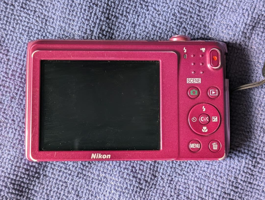 e*a様 Nikon ニコン COOLPIX S3700 ピンク 動作品 バッテ