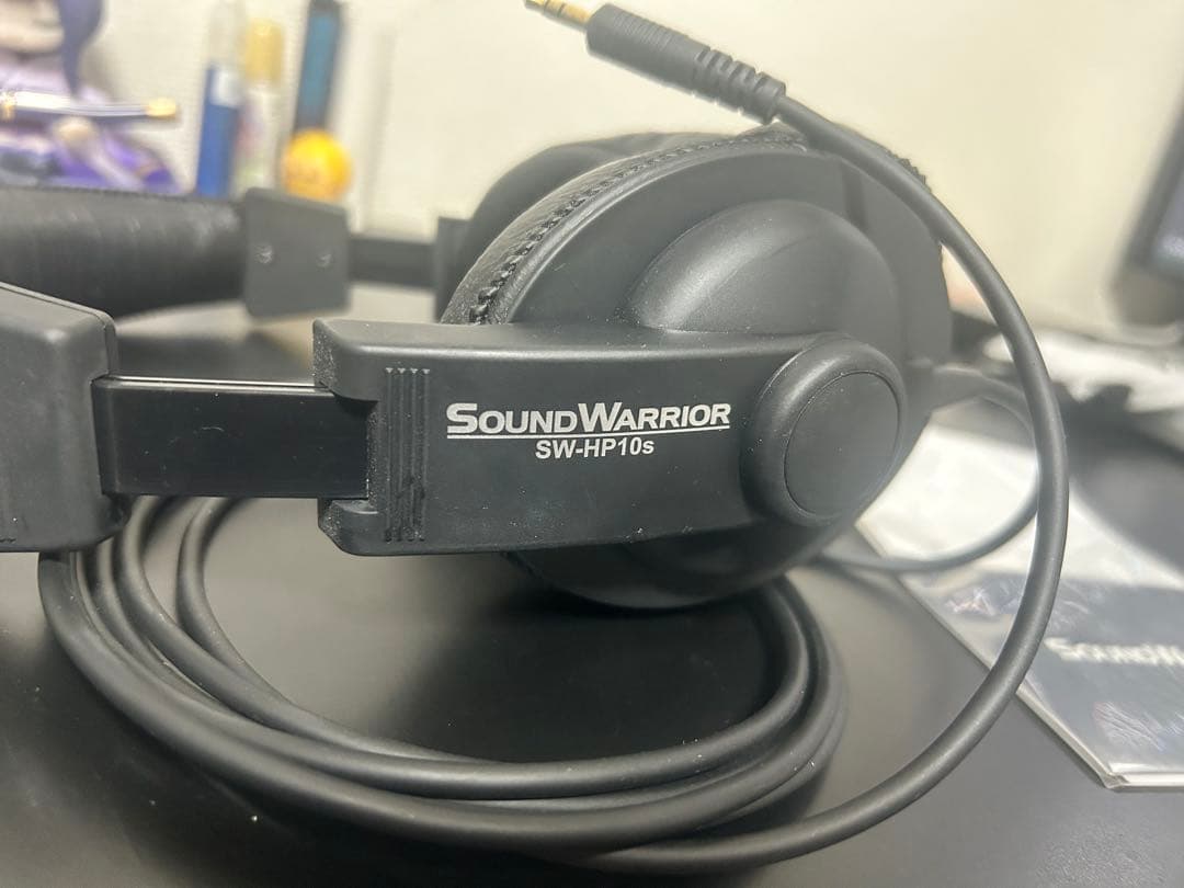 SoundWarrior SW-HP10s 有線ヘッドホン