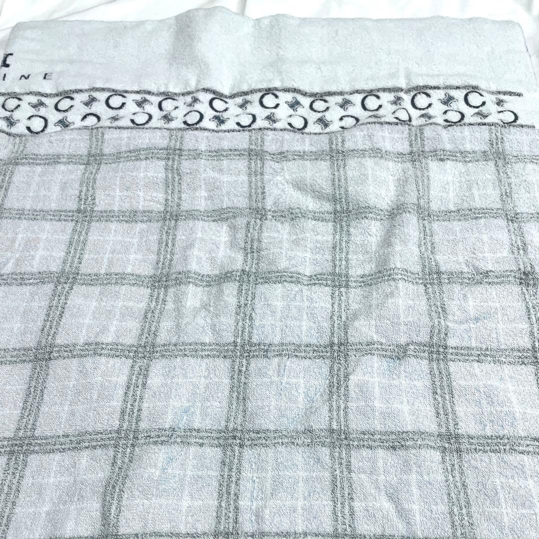 CELINEタオルケット　西川産業　新品　ブルー