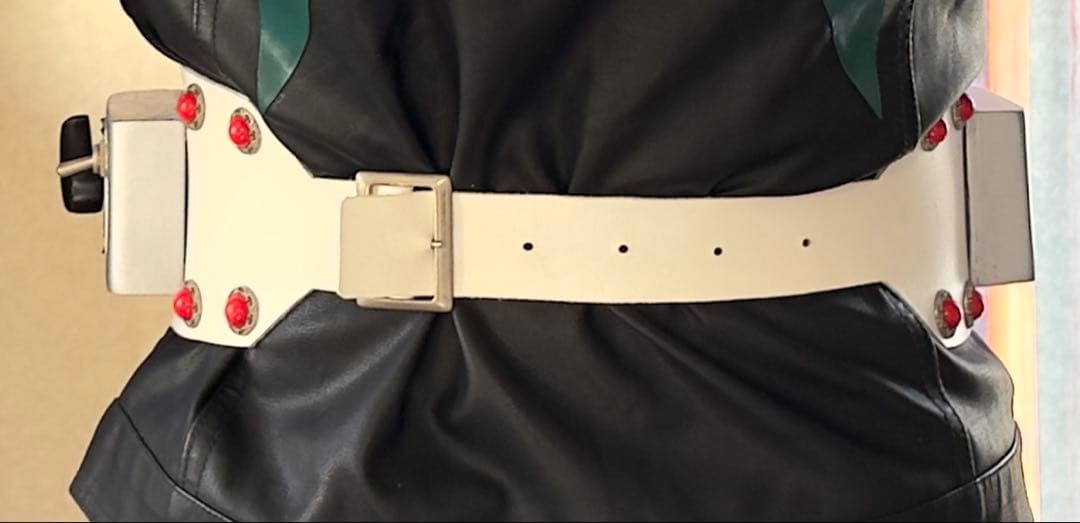 仮面ライダー旧1号　本革変身ベルト　ベルトタイフーン＆真紅のマフラー