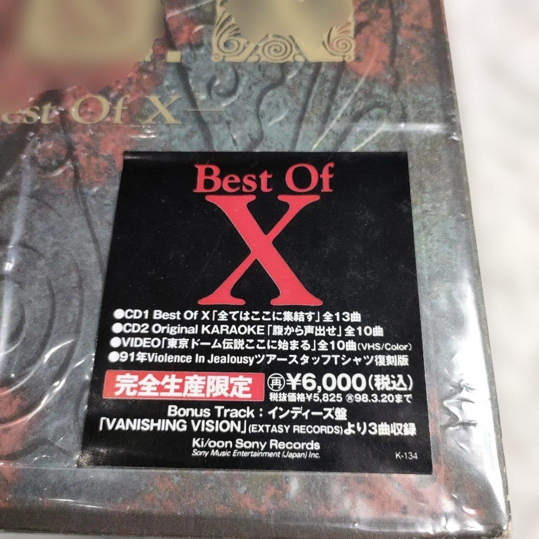 X JAPAN ベストアルバムBest Of X　tシャツ付き