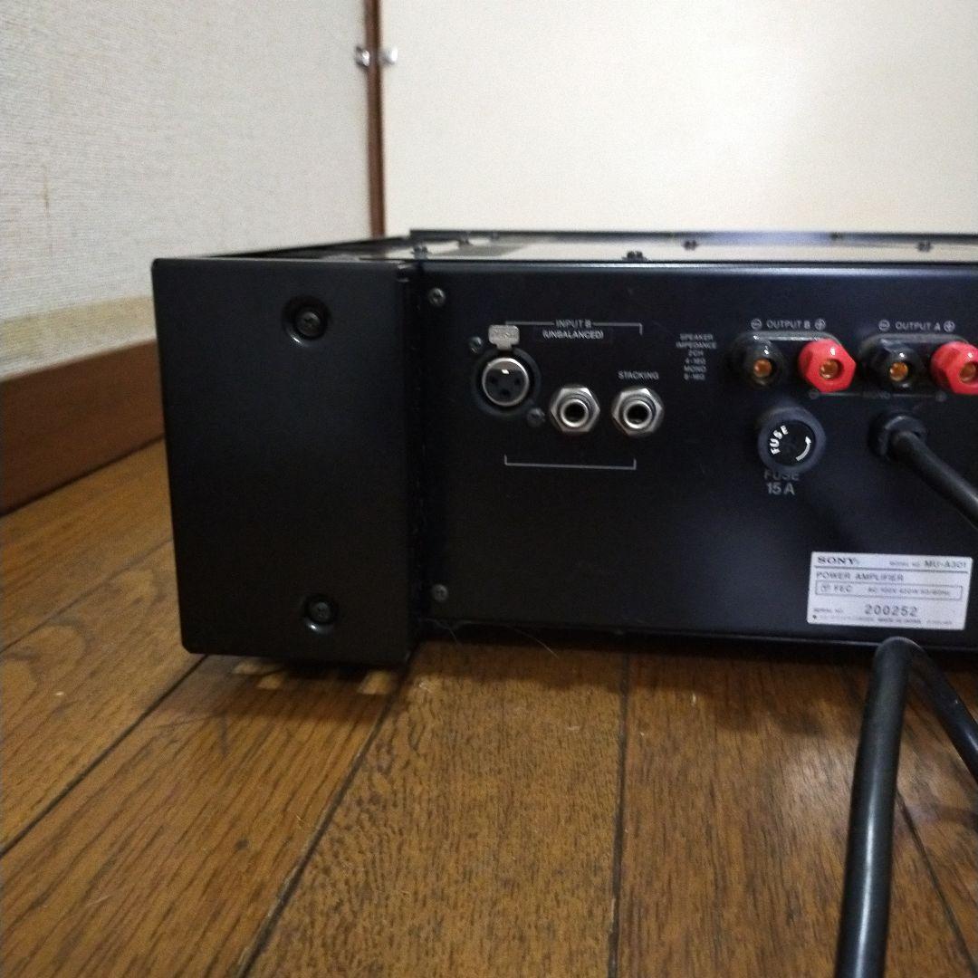 SONY MU-A301 プロフェッショナルパワーアンプ
