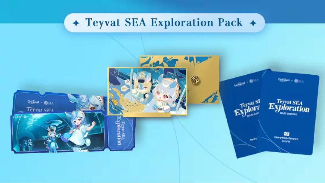 原神　シンガポール　水族館　S.E.A. Aquarium　コラボ　シグウィン
