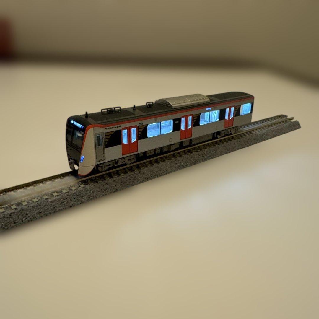 ポポンデッタ6085 都営浅草線5500形 Nゲージ 鉄道模型 全車両室内灯入り