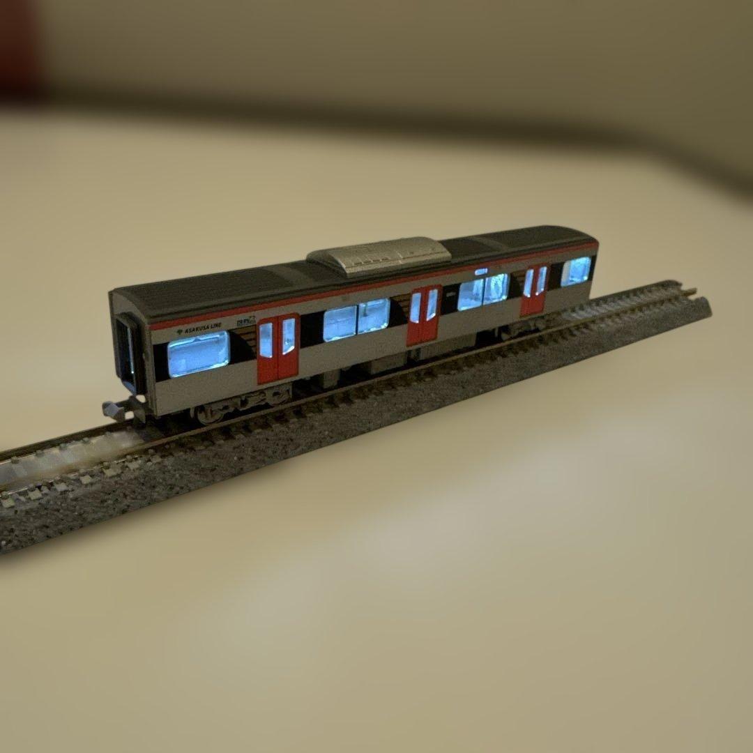 ポポンデッタ6085 都営浅草線5500形 Nゲージ 鉄道模型 全車両室内灯入り