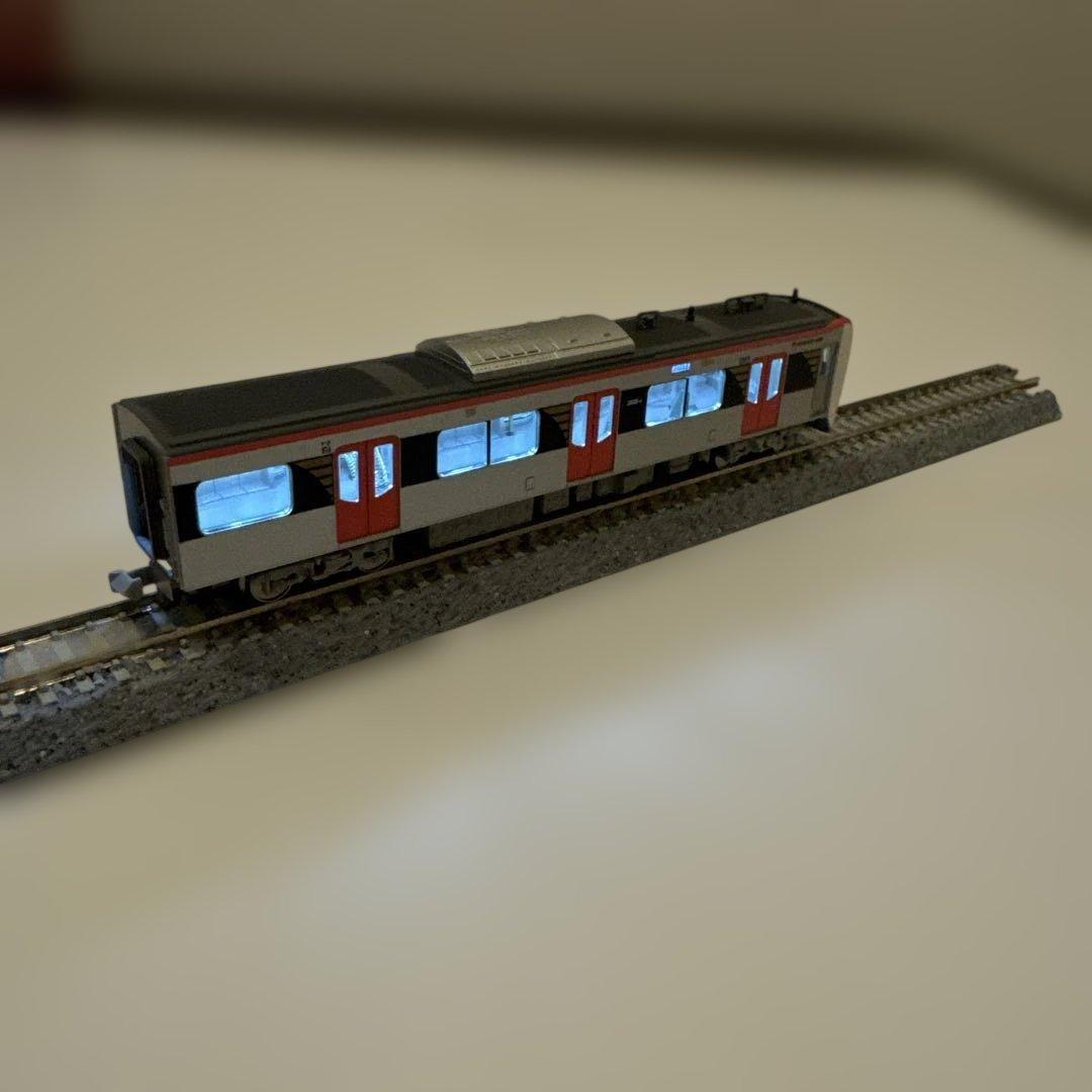 ポポンデッタ6085 都営浅草線5500形 Nゲージ 鉄道模型 全車両室内灯入り