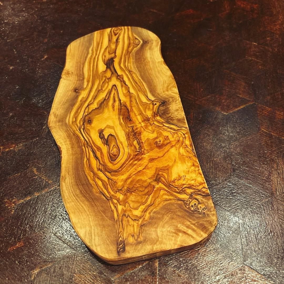 【AfricanSquare】オリーブナチュラルカッティングNO1チュニジア