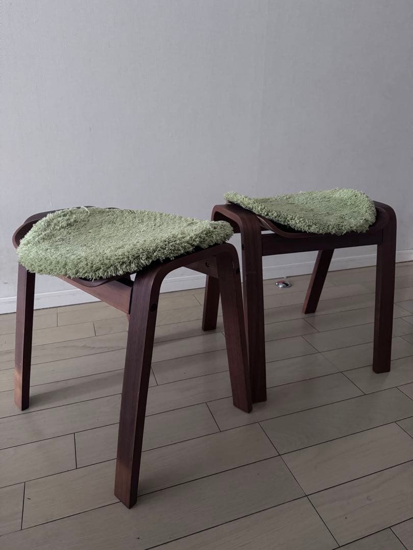 スツール　椅子　2脚セット　スタッキングスツール　チェア　おまけ付き