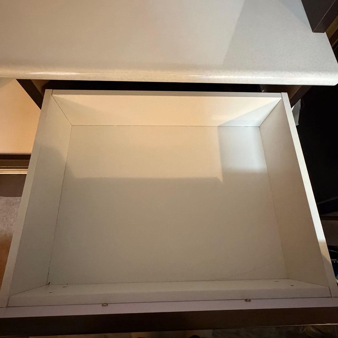 【最終値下げ】キッチンボード レンジボード 食器棚 キッチン収納 ダークブラウン