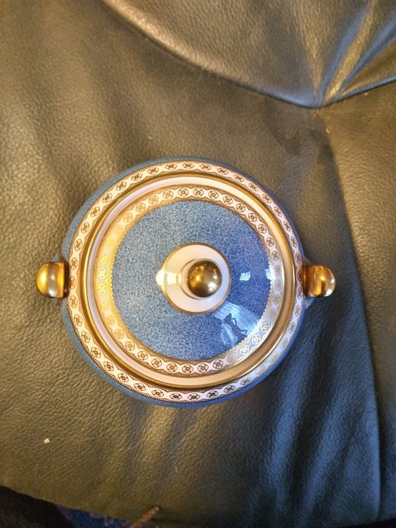 ウェッジウッド　ユーランダーブルー　ティーポット＆シュガーポット＆クリーマー L