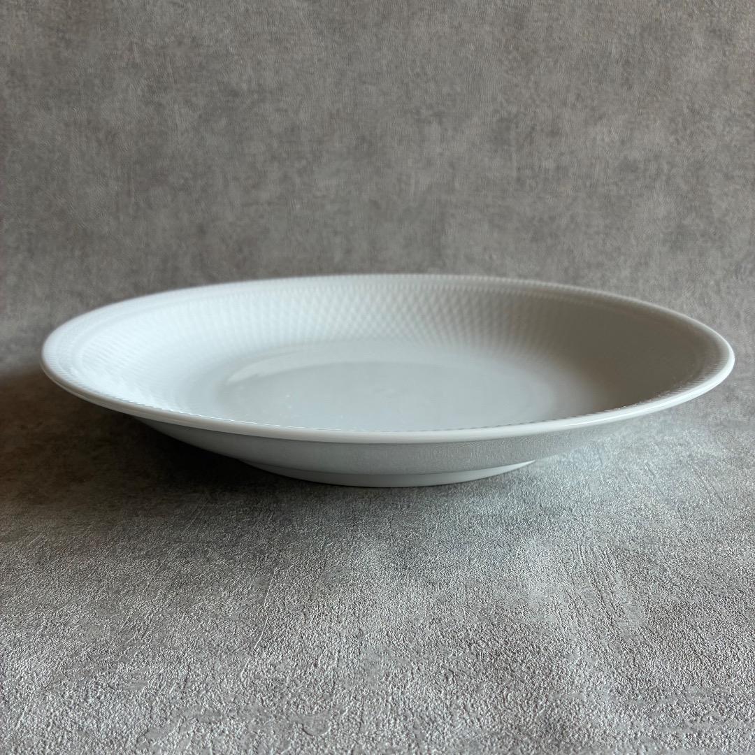   ホワイトパルメッテプレート30cm 大皿