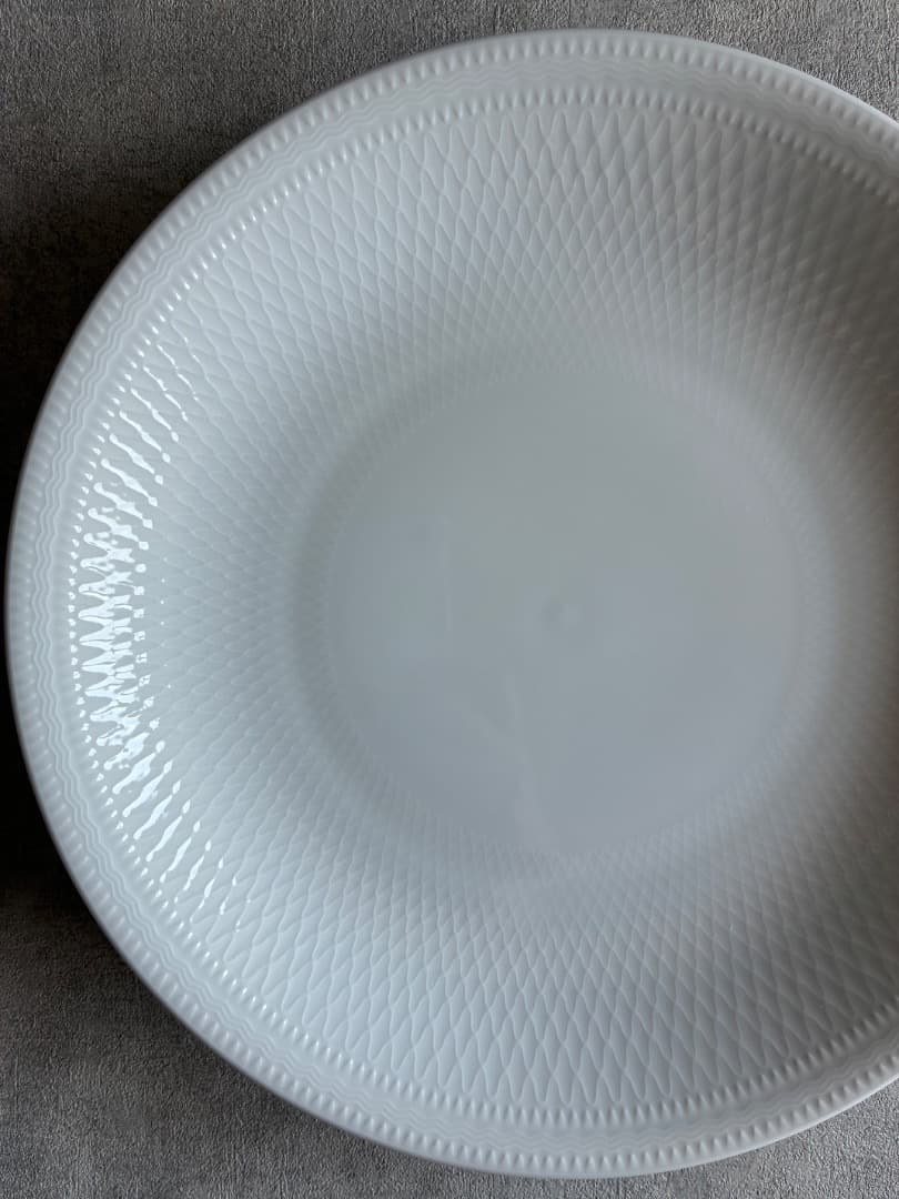   ホワイトパルメッテプレート30cm 大皿
