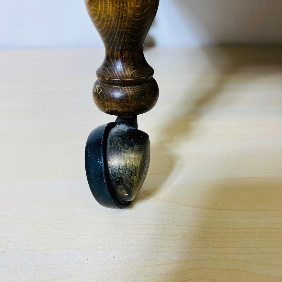 【希少】najico ナジコ ワゴン ガラス天板 引き出し キャスター