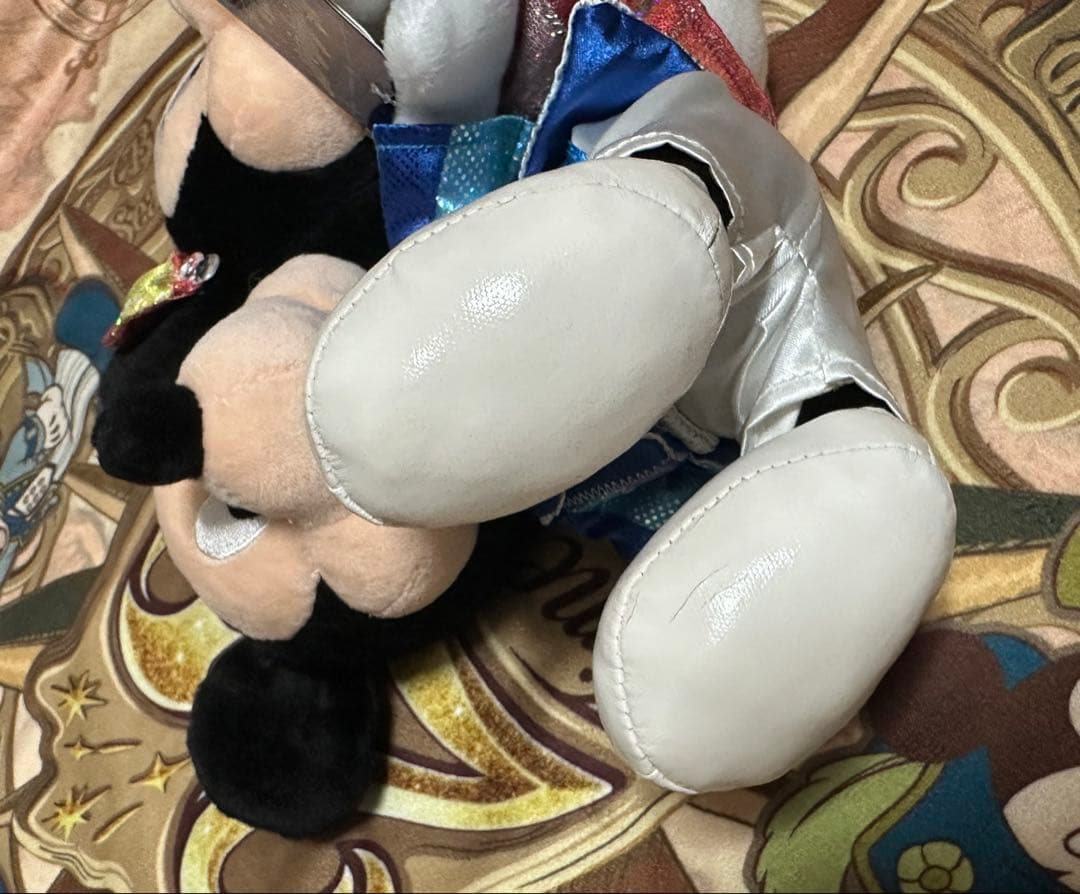 ディズニー ナイトフォールグロウ ミッキー ミニー ぬいぐるみセット&ぬいバ