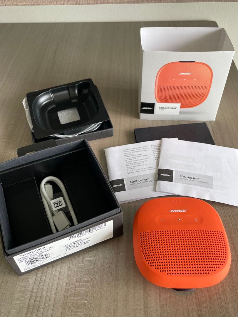 【新品未使用】Bose SOUNLINK MICRO オレンジ