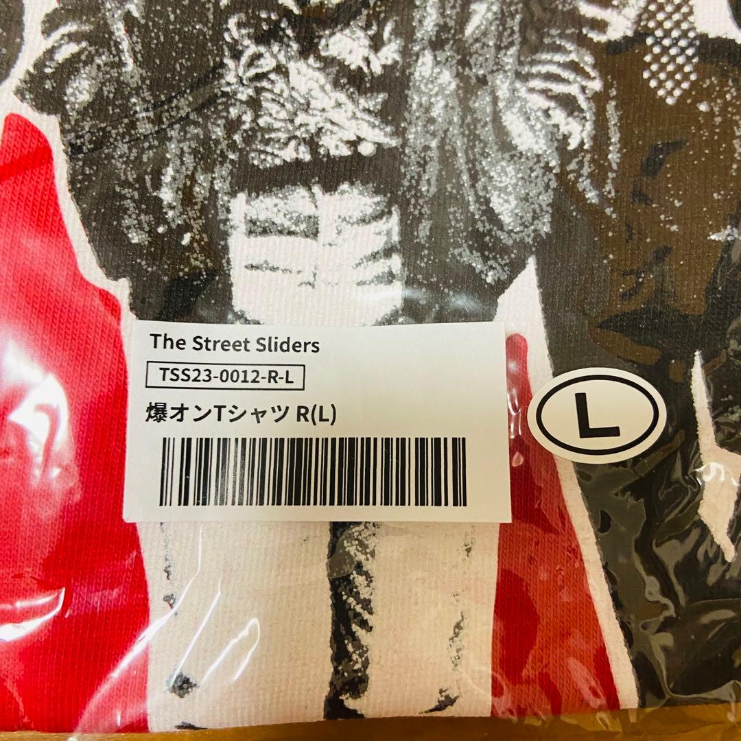 【新品未着用】THE STREET SLIDERS 爆オン TEE 赤 Lサイズ