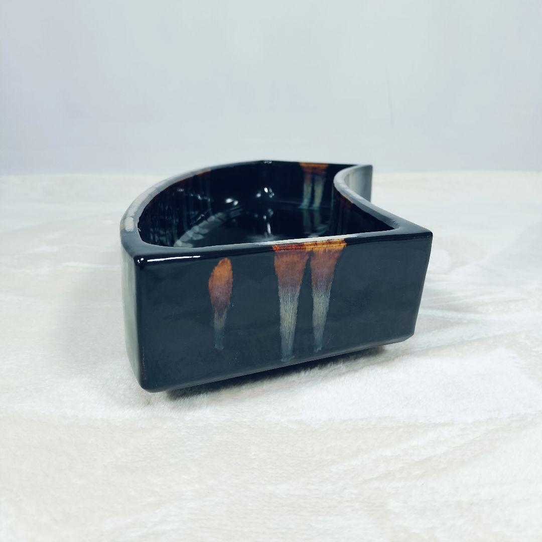 流形水盤花器　扇面水盤　水盤花器　花器　花瓶　水盤　生け花　華道