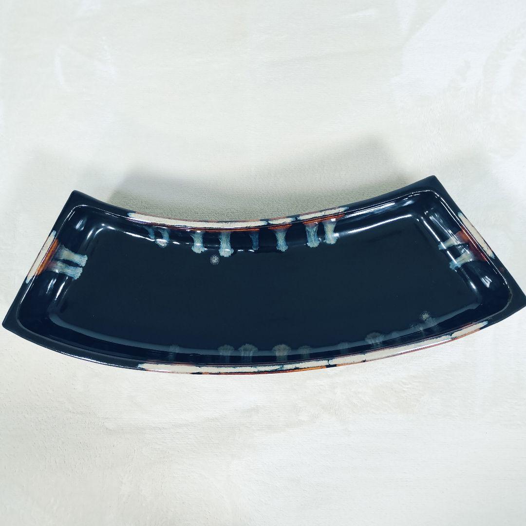 流形水盤花器　扇面水盤　水盤花器　花器　花瓶　水盤　生け花　華道