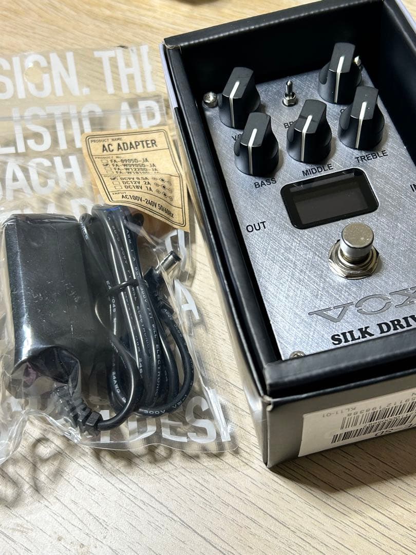 VOX SILK DRIVE ギターエフェクター➕ACアダプター
