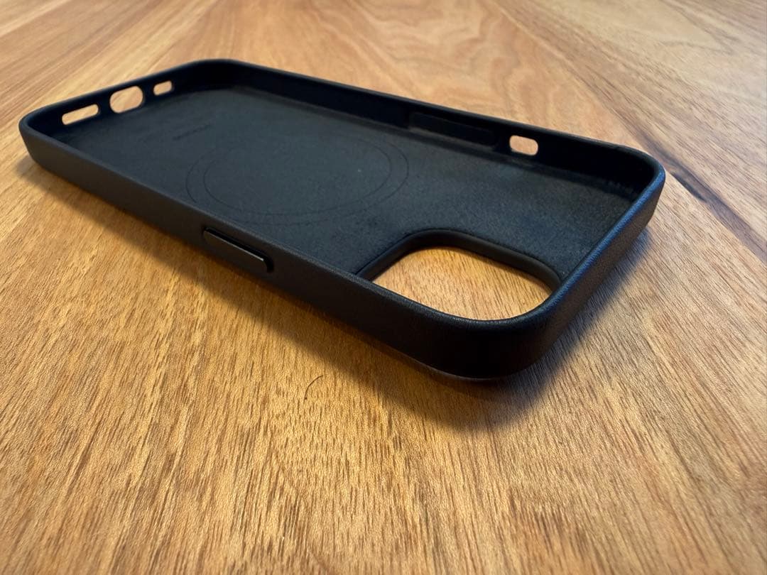 【新品】iPhone 14 レザーケース 純正- ミッドナイト