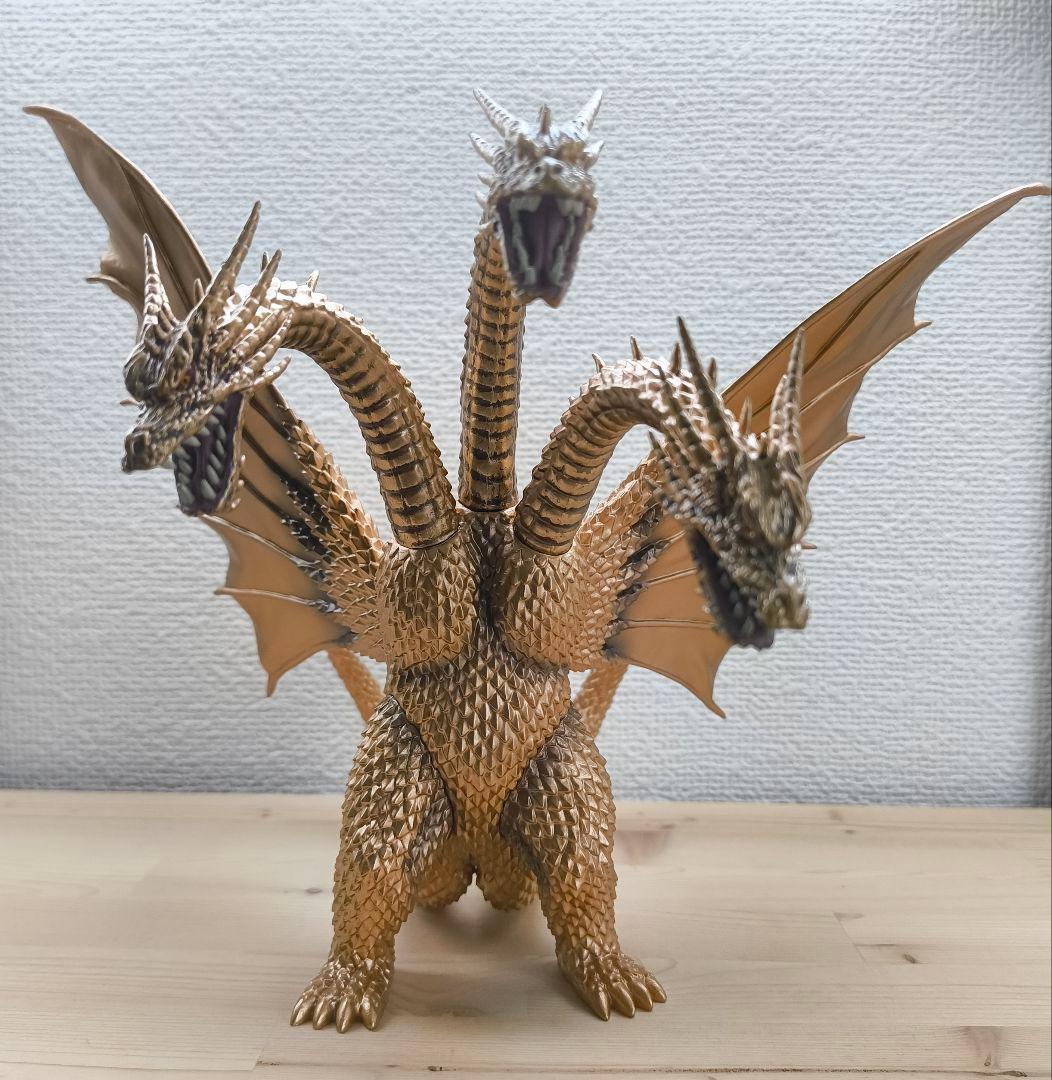 未接着 東宝怪獣コレクション　デアゴスティーニ　フィギュア キングギドラ 3種