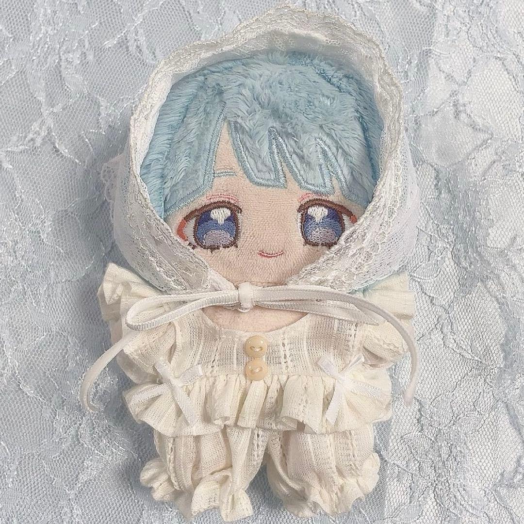 ぬい服 バブーシュカときなりセットアップ