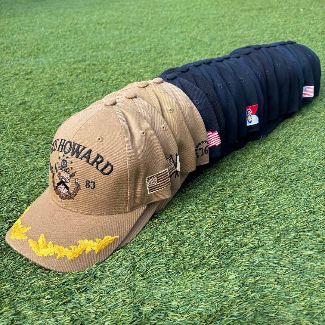 新品 未使用 大量 18セット USS アメリカ海軍 識別帽 ボールキャップ