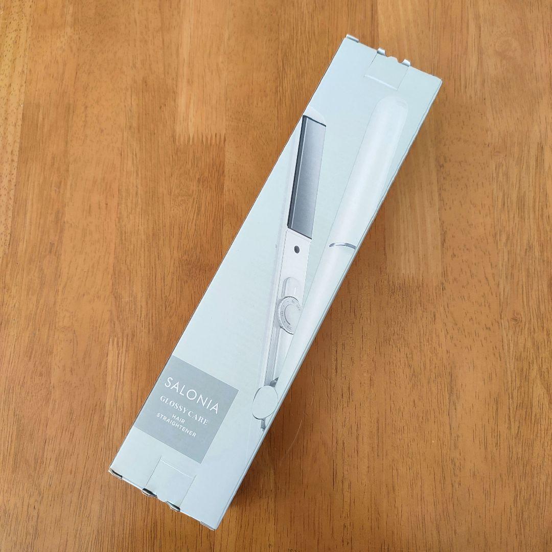 サロニア グロッシーケア ストレートヘアアイロン 24mm SALONIA