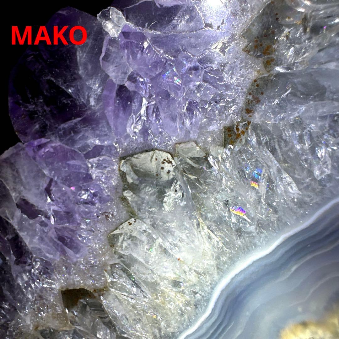 M1682☆アメジストクラスター1.6Kg☆天然石　原石☆N50416-A