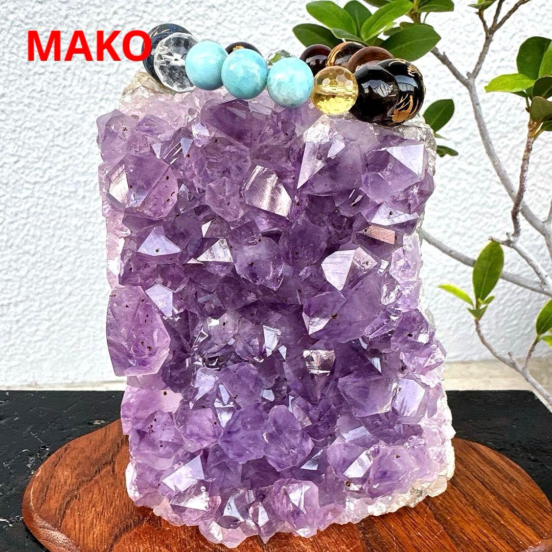 M1682☆アメジストクラスター1.6Kg☆天然石　原石☆N50416-A