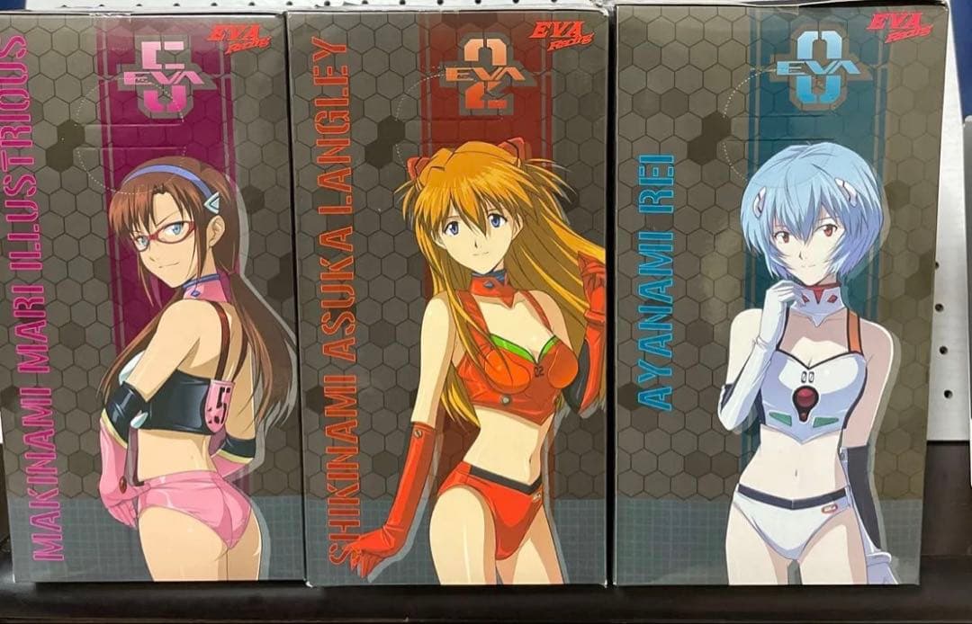 エヴァンゲリオン レーシング プレミアム フィギュア 3体セット　希少品