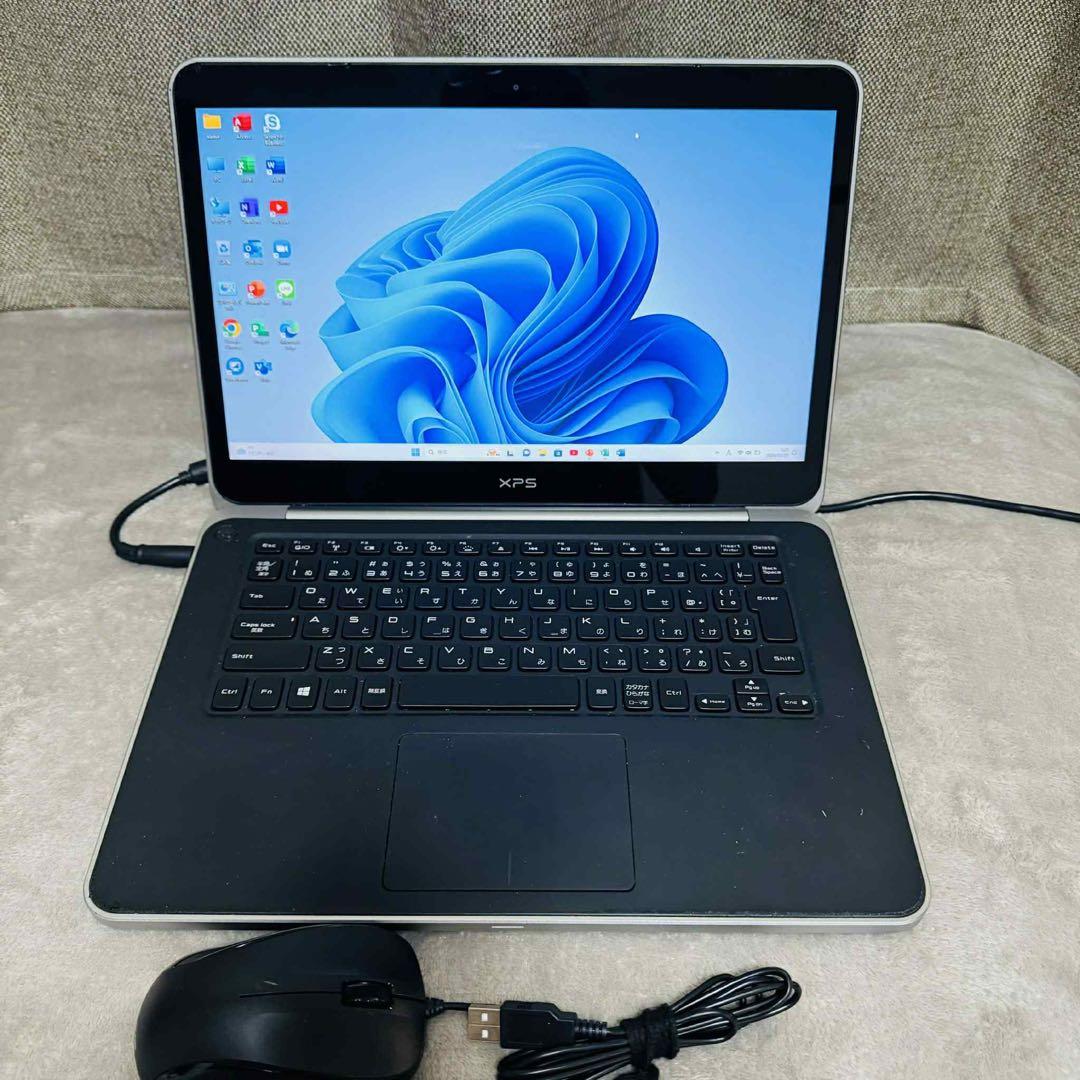 S263 Dellノートパソコンi7メモリ8G高速Windows11オフィス付き