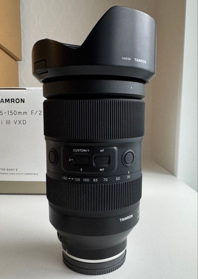 【美品】 Tamron 35-150mm F2-2.8 Di Ⅲ VXD おまけ