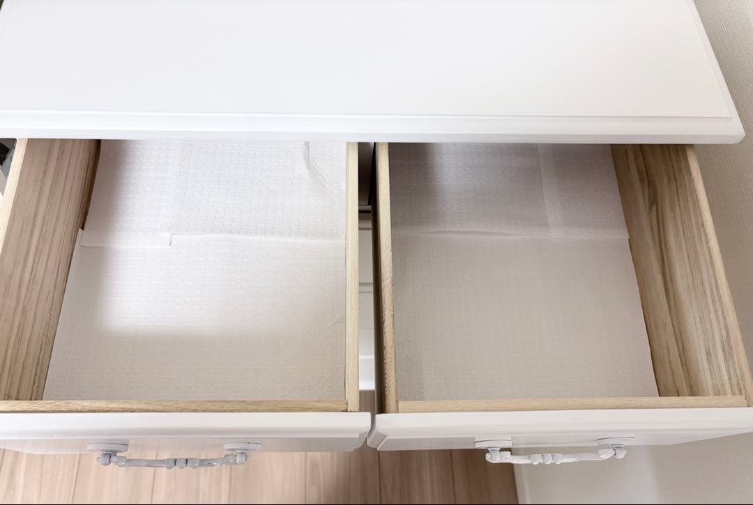 ハイチェスト 5段6杯 幅60cm 姫系家具 収納 引き出し アンティーク調