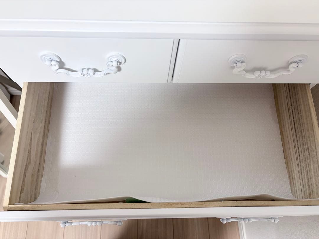 ハイチェスト 5段6杯 幅60cm 姫系家具 収納 引き出し アンティーク調