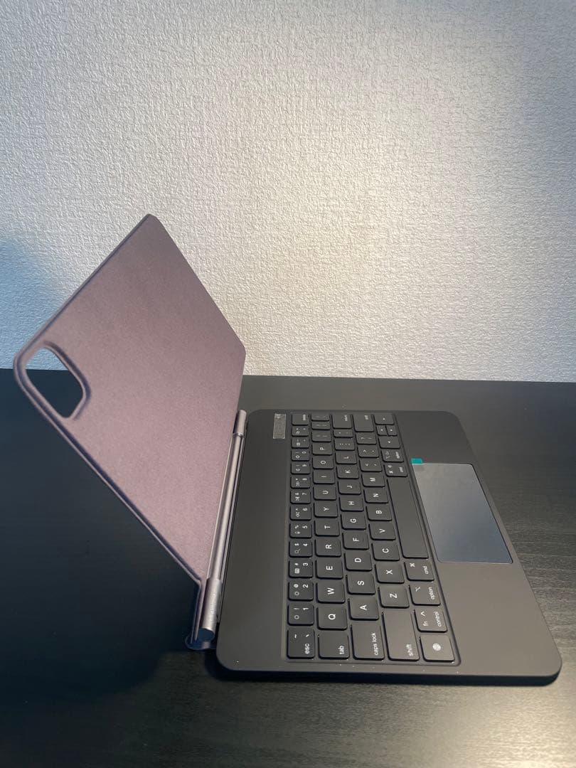 iPadキーボードケースPro11第1/2/3/4、Air第4/5/6通用 黒い