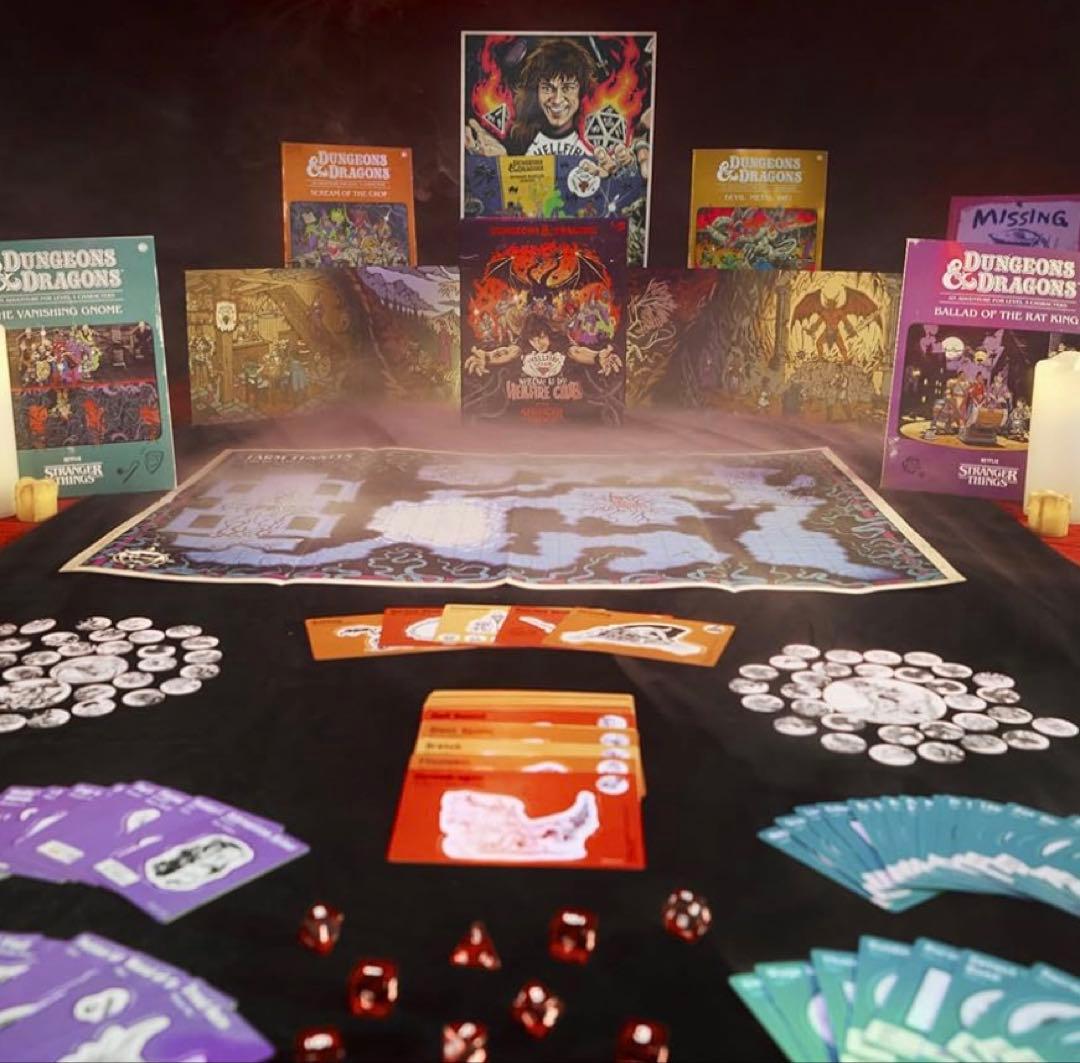 ストレンジャーシングス D&D ヘルファイヤークラブ ゲーム
